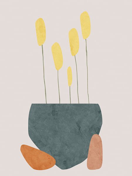 Clay garden 3 by Georgia Chagas