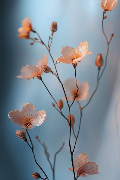 Sanfte Blüten in Rosa von Studio BB