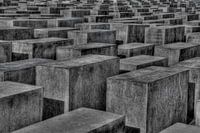 Judengedenkmal abstrakt B&W - Berlin