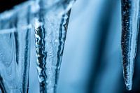 Der schmelzende Eiszapfen.