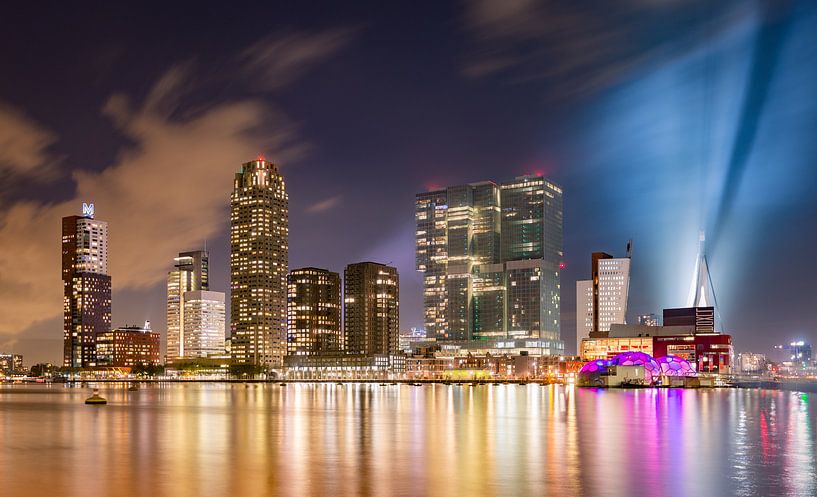 Rijnhaven und Kop van Zuid von Ronne Vinkx