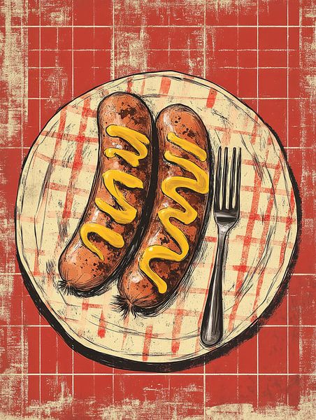 Bratwurst par Franka Poulain