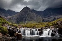 Piscines féeriques sur l'île de Skye (Écosse)