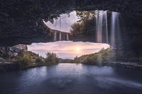 La grotte du rideau d'eau