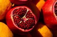 juicy pomegranate