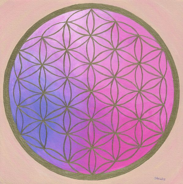 Blume des Lebens von Sandra Steinke