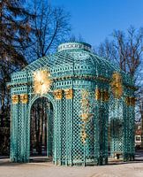 Das Sans Soucci Palais in Potsdam, Berlin, Deutschland