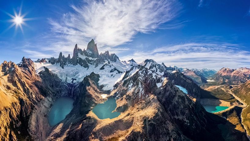 Fitz Roy, Patagonia by Dieter Meyrl