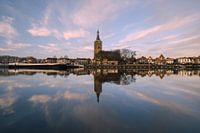 Hasselt bei Sonnenuntergang