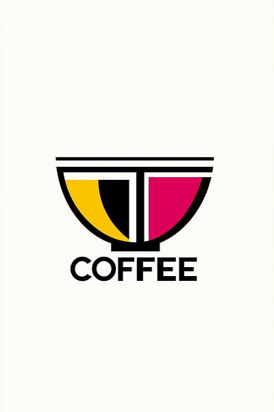 Gähnen ist ein stummer Schrei nach Kaffee von Karina Brouwer