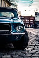 Ford Mustang GT Oldtimer Photographie de rue Berlin