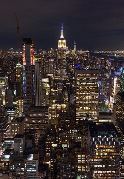 Skyline New York City - Empire State Building (U.S.A.) par Marcel Kerdijk