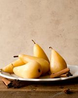 Portered pears