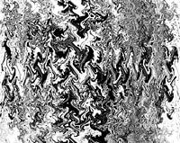 black and white abstract digital art 3