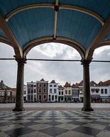 Het Havenplein in Zierikzee