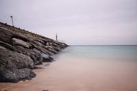 Sur la plage de Dubaï