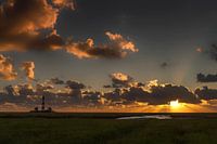 Avondlucht boven Westerhever