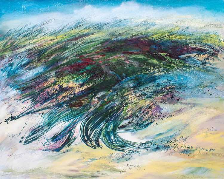 Yellow Dune by Sophia Anastasia