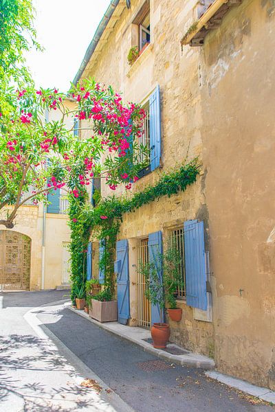 Das Haus mit den blauen Fensterläden von Jurjen Jan Snikkenburg