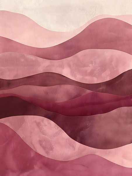 Purple Pink Mountains by Gypsy Galleria