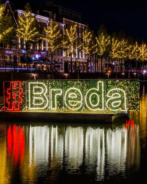Soirée d'hiver atmosphérique dans le port de Breda par I Love Breda