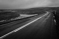 On the road in Iceland