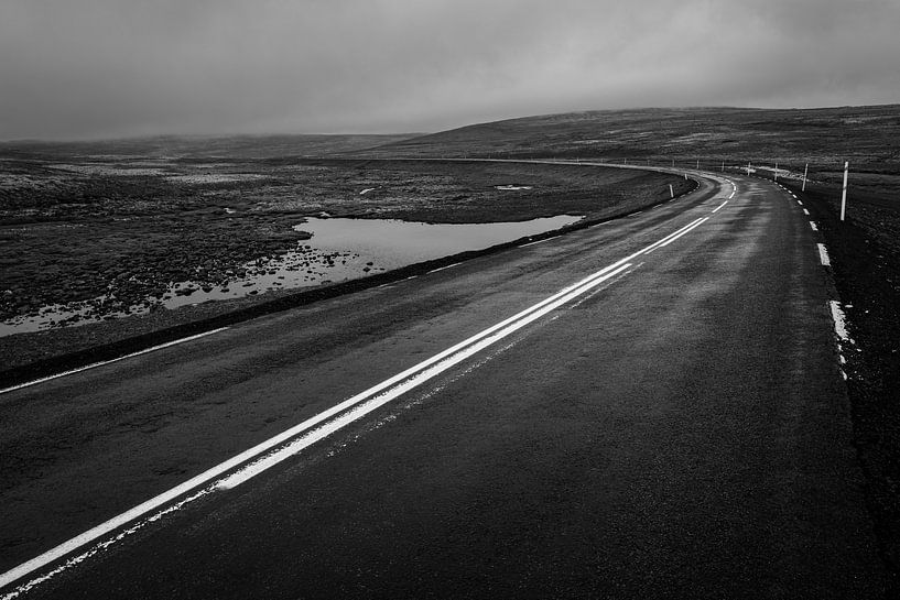 On the road in Iceland by Christa Clerx