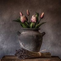 Tulips and lavender