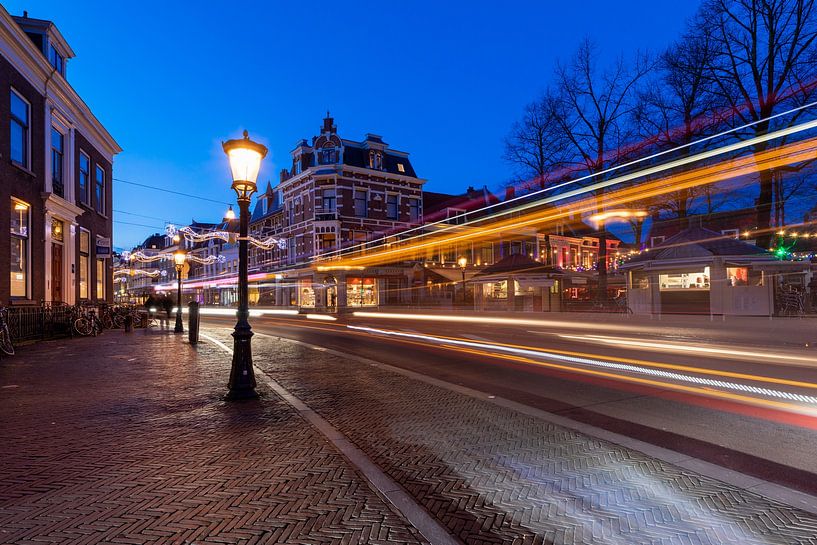 Utrecht Janskerkhof in the evening by Russcher Tekst & Beeld
