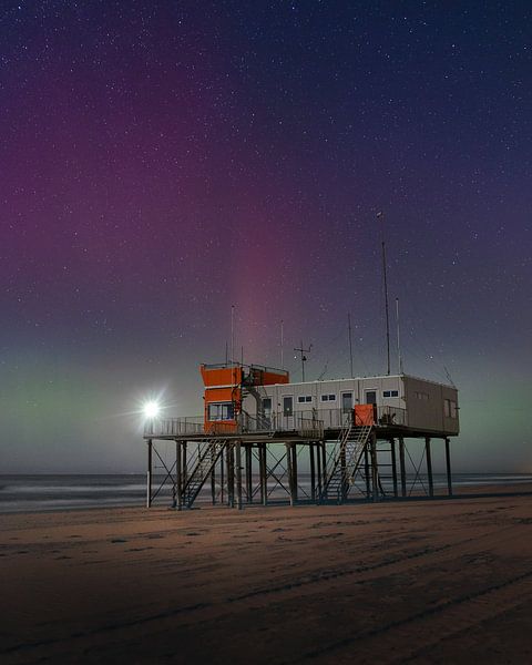 Les aurores boréales par Larissa van Hooren