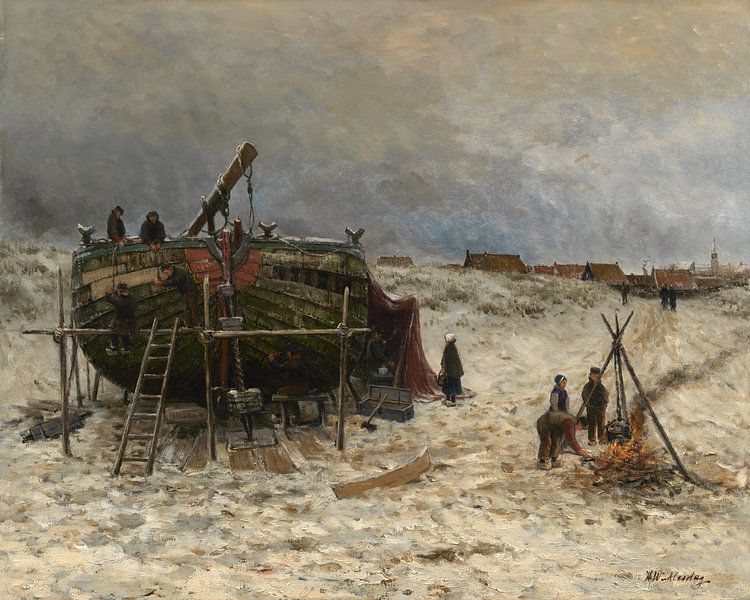 Kalfatern, Hendrik Willem Mesdag von Meisterhafte Meister