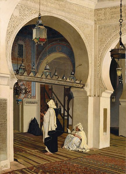 Die Moschee von Sidi Boumediene, Emile Claus von Meisterhafte Meister