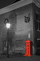 Boîte aux lettres historique à l'ancienne mairie de Maassluis