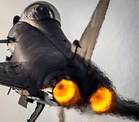 Eurofighter-Taifun bläst während #RIAT2019 von der Startbahn