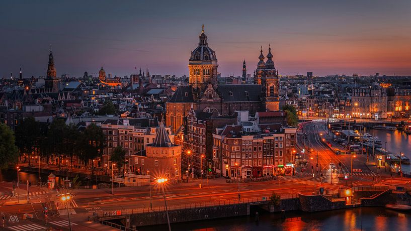 Basilika des Heiligen Nikolaus - Amsterdam von Michel Swart