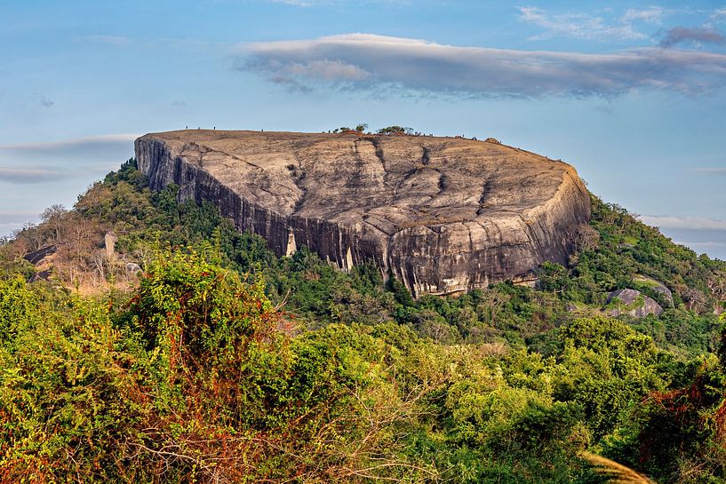 The Pidurangala Rock of Sri Lanka by Roland Brack