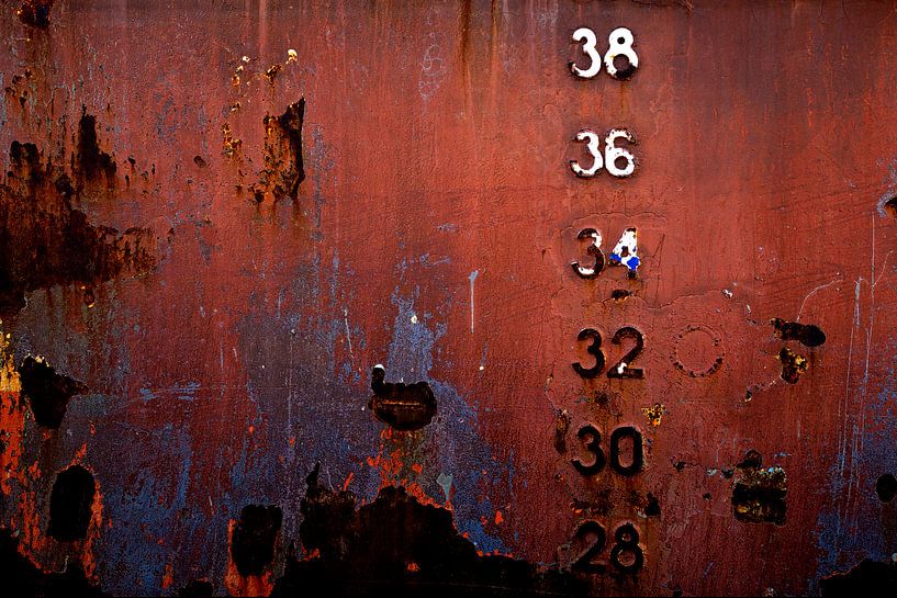 Mur du navire battu par Linda Raaphorst