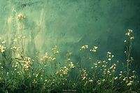 abstrakte grüne Malerei