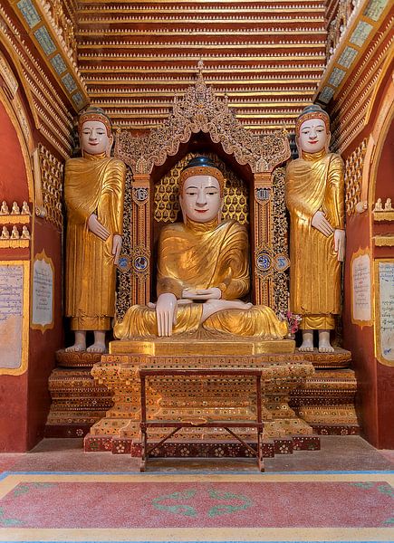 Monywa Township: Thanboddhay pagode par Maarten Verhees