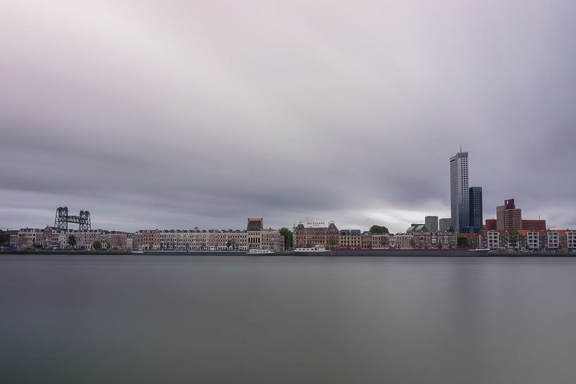 Noordereiland Rotterdam Skyline by Patrick Verhoef
