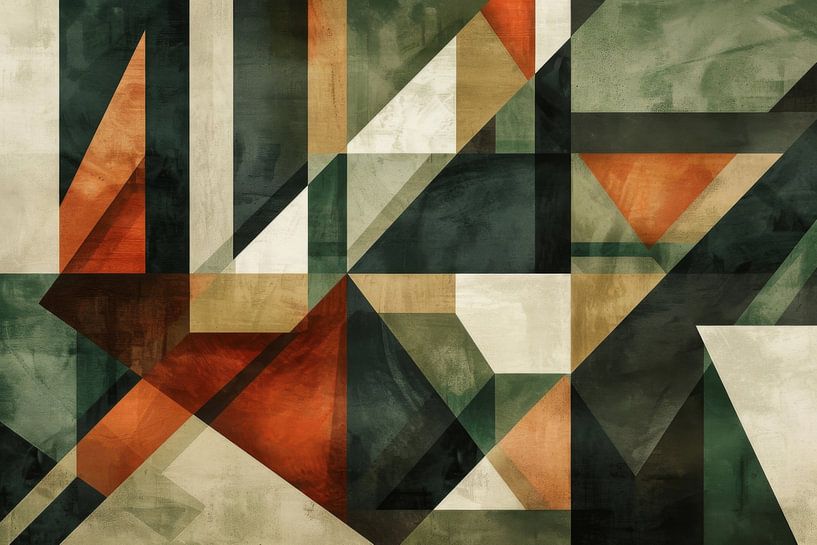 Vintage Geometrie von Poster Art Shop