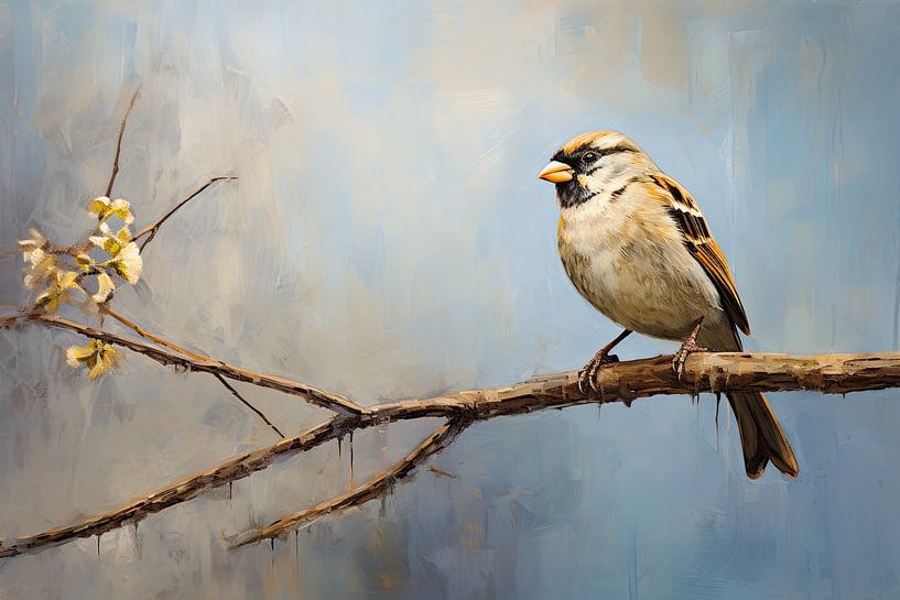 Sparrow | Sparrow by Wonderful Art