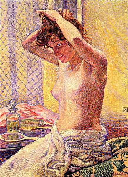 Femme à la toilette - Theo van Rysselberghe par Accessible Art