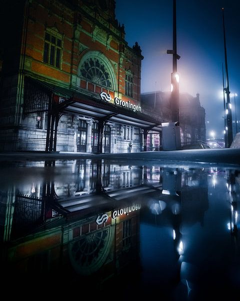 Bahnhof Groningen von Harmen van der Vaart