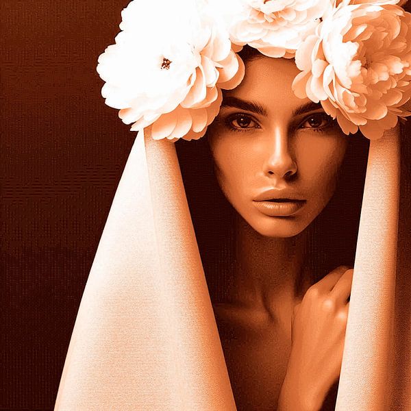 The summer bride in pink. by Ineke de Rijk