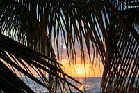 Ein idyllischer Sonnenuntergang in Curacao