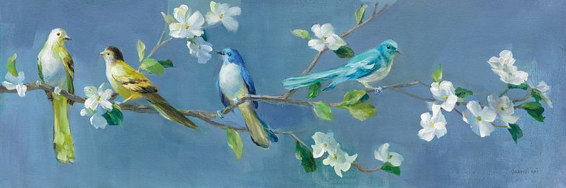 Frühling in der Nachbarschaft i, Danhui Nai von Wild Apple