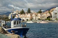 Am Fischereihafen von Estepona.
