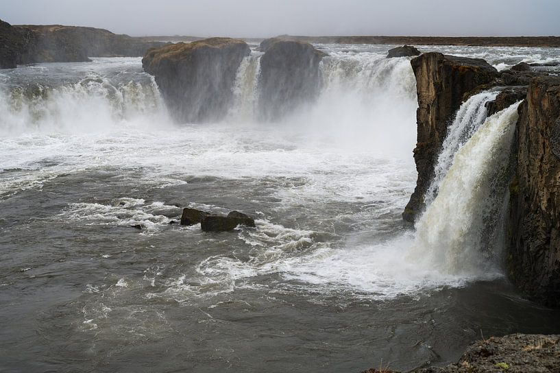 Goðafoss waterfall in Iceland by Tim Vlielander