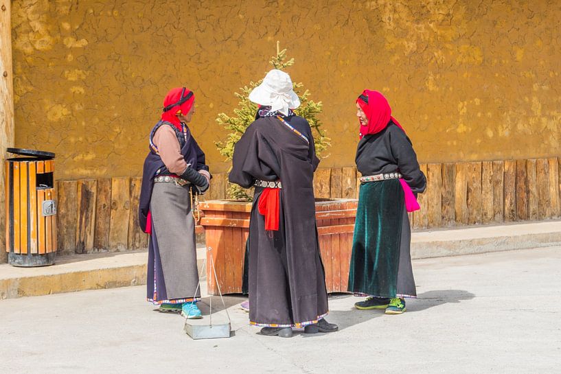 Une discussion dans la rue par didier de borle